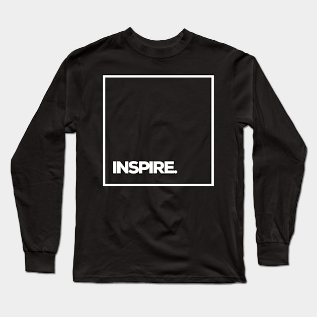 Inspire Long Sleeve T-Shirt by NithoDesign